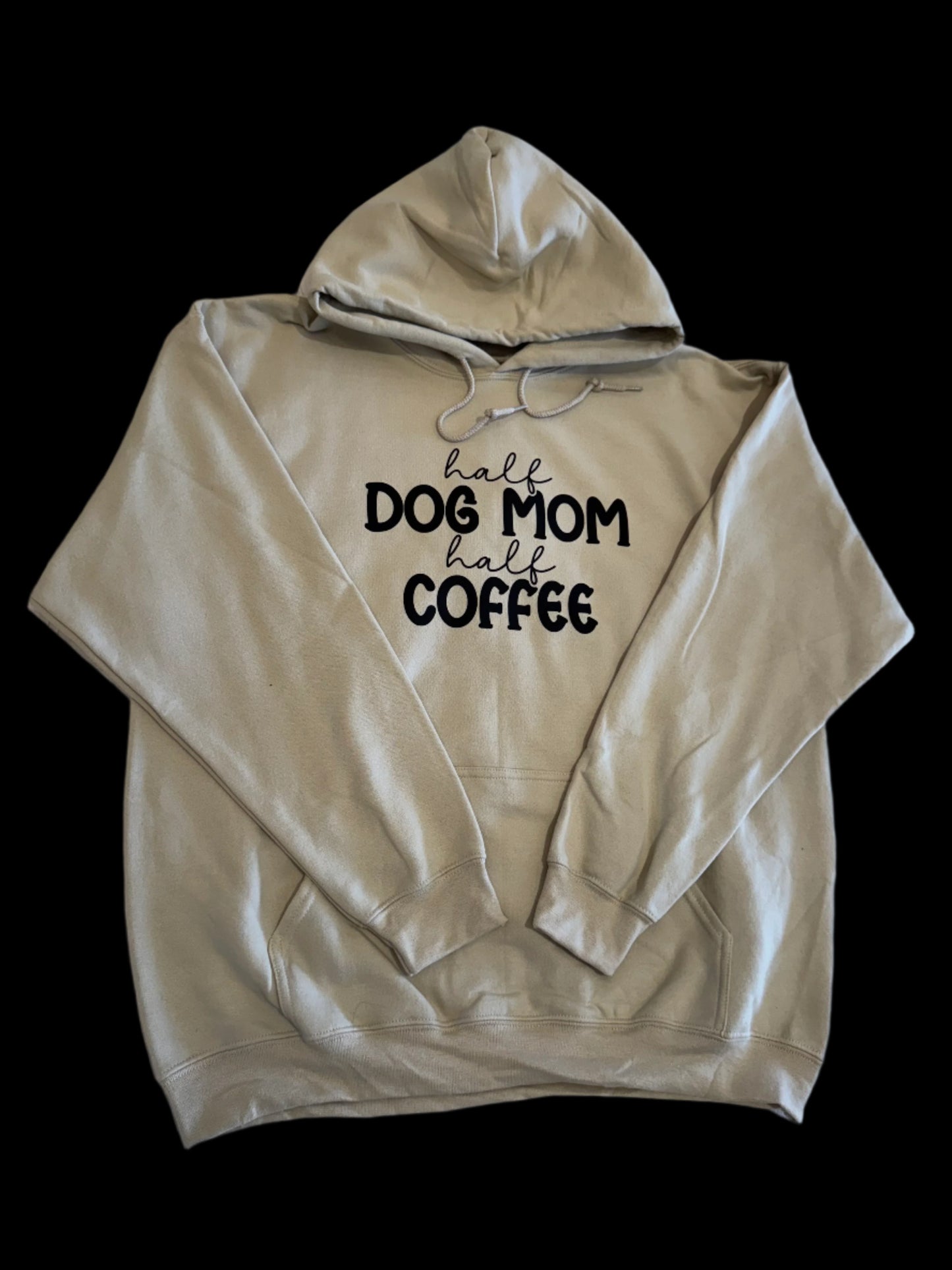 Half dog mom half coffee